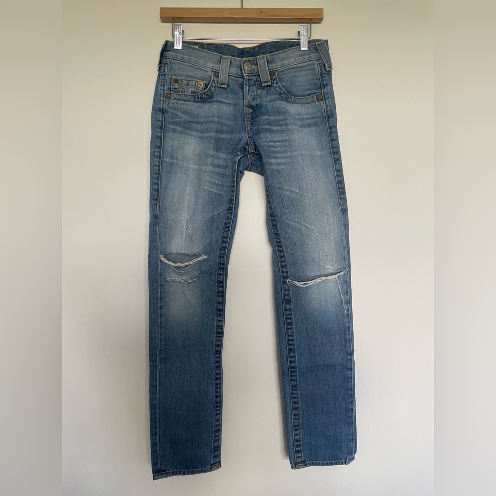 True Religion Drew ripped jeans